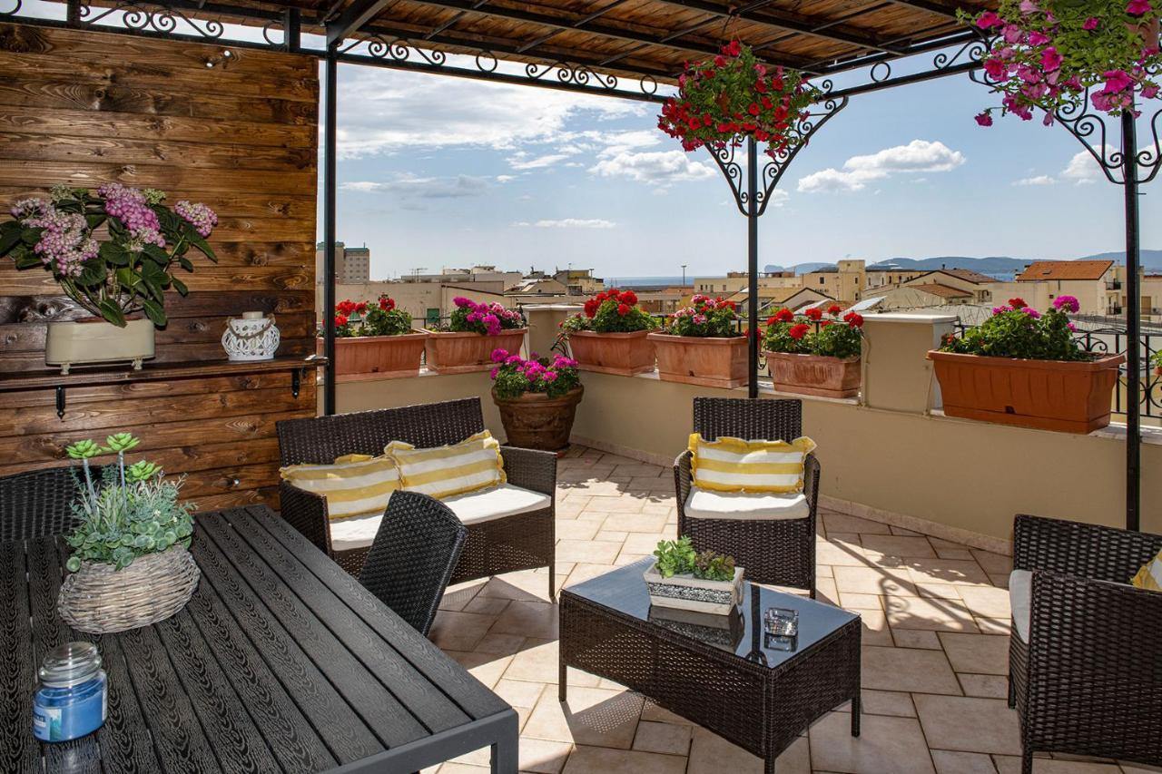 شقة Casa I Gerani Vista Mare ألغيرو المظهر الخارجي الصورة