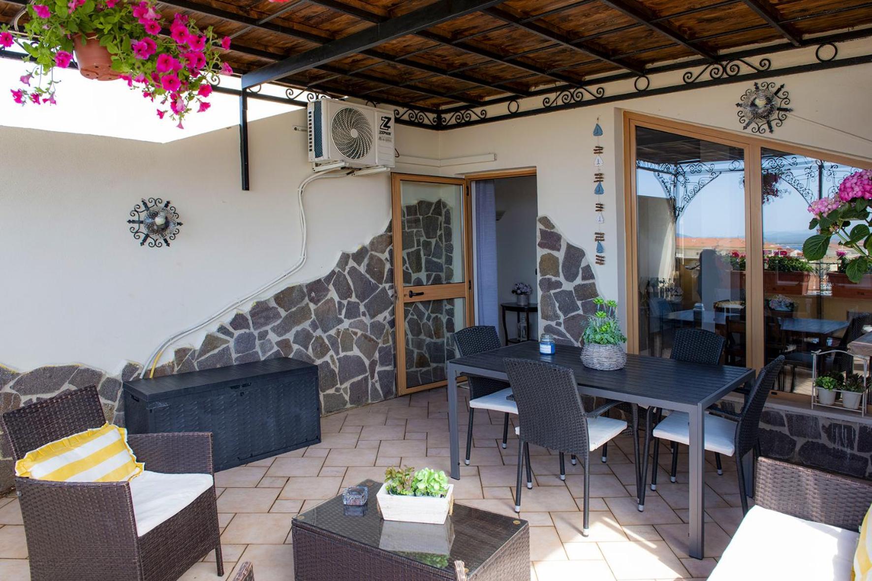 شقة Casa I Gerani Vista Mare ألغيرو المظهر الخارجي الصورة